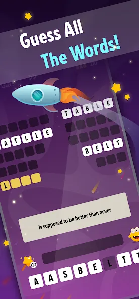 Скачать Word Riddles: Guess & Learn — Последняя версия (Разблокированы все загадки и подсказки) — скриншот 1 Скачать Word Riddles: Guess & Learn — Последняя версия (Разблокированы все загадки и подсказки) — скриншот 1