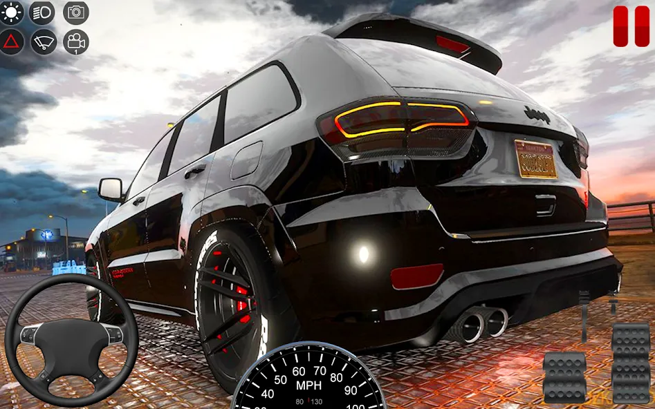 Взломанная US Prado Car Games Simulator на Андроид — Безлимитные деньги и всё открыто — скриншот 1 Взломанная US Prado Car Games Simulator на Андроид — Безлимитные деньги и всё открыто — скриншот 1