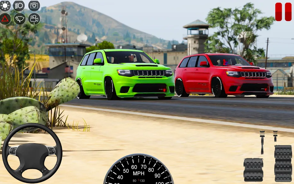 Взломанная US Prado Car Games Simulator на Андроид — Безлимитные деньги и всё открыто — скриншот 2 Взломанная US Prado Car Games Simulator на Андроид — Безлимитные деньги и всё открыто — скриншот 2