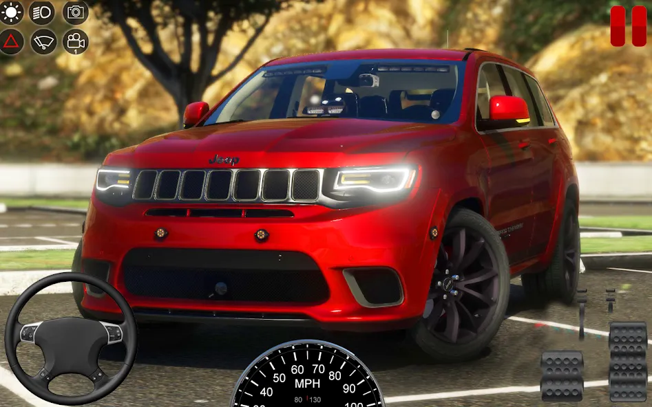 Взломанная US Prado Car Games Simulator на Андроид — Безлимитные деньги и всё открыто — скриншот 3 Взломанная US Prado Car Games Simulator на Андроид — Безлимитные деньги и всё открыто — скриншот 3