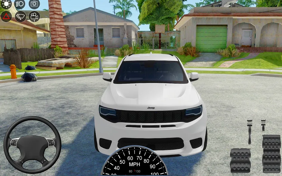Взломанная US Prado Car Games Simulator на Андроид — Безлимитные деньги и всё открыто — скриншот 4 Взломанная US Prado Car Games Simulator на Андроид — Безлимитные деньги и всё открыто — скриншот 4