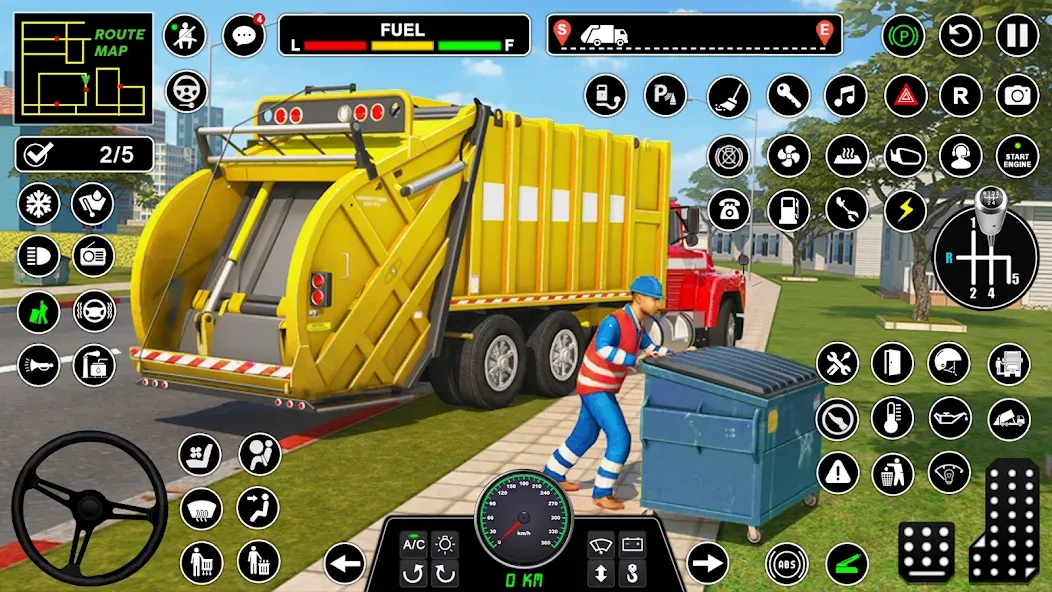 Truck Driving Games Truck Game MOD APK на Android — Много денег и все грузовики открыты — скриншот 4
