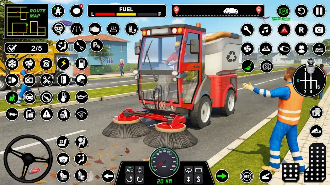 Truck Driving Games Truck Game MOD APK на Android — Много денег и все грузовики открыты — скриншот 5