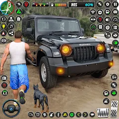 Скачать Jeep Driving Simulator offRoad на Андроид — Безлимитные деньги и все машины открыты