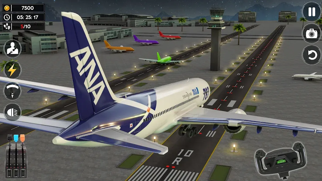 Скачать взломанную Airplane Flight Simulator 2023 — Безлимитные деньги и топливо — скриншот 3 Скачать взломанную Airplane Flight Simulator 2023 — Безлимитные деньги и топливо — скриншот 3