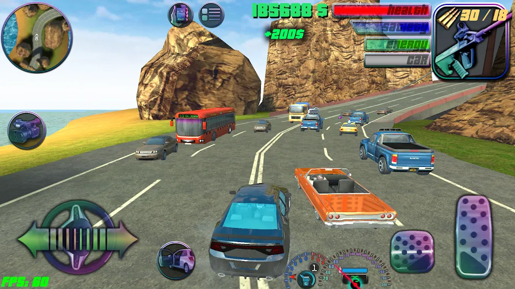 Скачать Crazy Miami Online с модом — Безлимитные деньги и оружие — скриншот 2