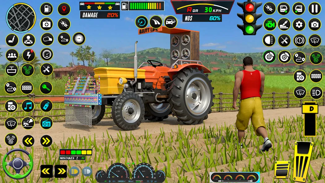 Взлом Farming Tractor Game Simulator — Новая техника и богатый урожай — скриншот 2