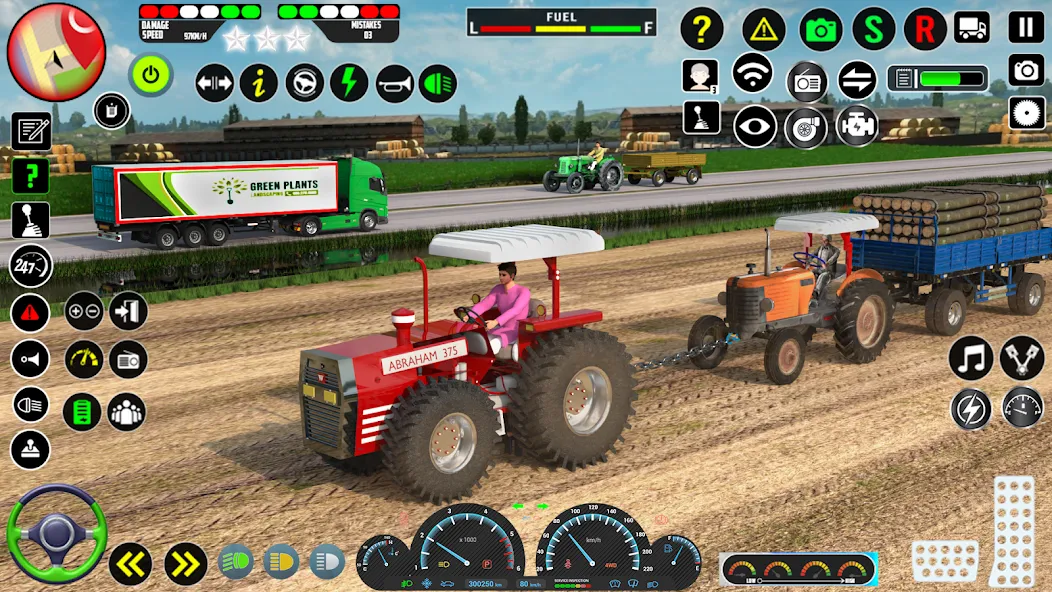 Взлом Farming Tractor Game Simulator — Новая техника и богатый урожай — скриншот 4