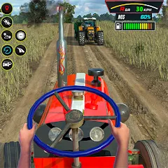 Взлом Farming Tractor Game Simulator — Новая техника и богатый урожай