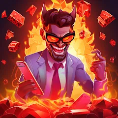 Взлом Hell: Idle Evil Tycoon Sim — Безлимитные деньги и все улучшения