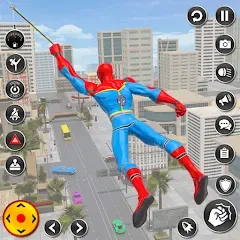 Скачать Spider Rope Hero Spider Games MOD APK — Безлимитные деньги и алмазы