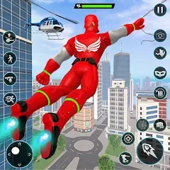 Скачать Rope Hero Spider Fighting Game — Последняя версия (Безлимитные деньги и мощное оружие)