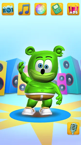 Скачать Talking Gummy Bear Kids Games MOD APK — Разблокированы все игры и функции — скриншот 1