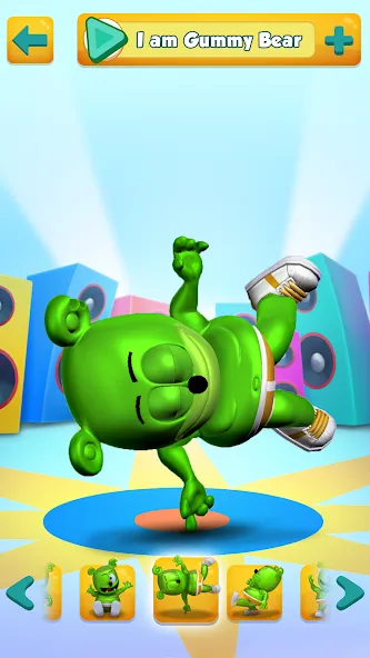 Скачать Talking Gummy Bear Kids Games MOD APK — Разблокированы все игры и функции — скриншот 5