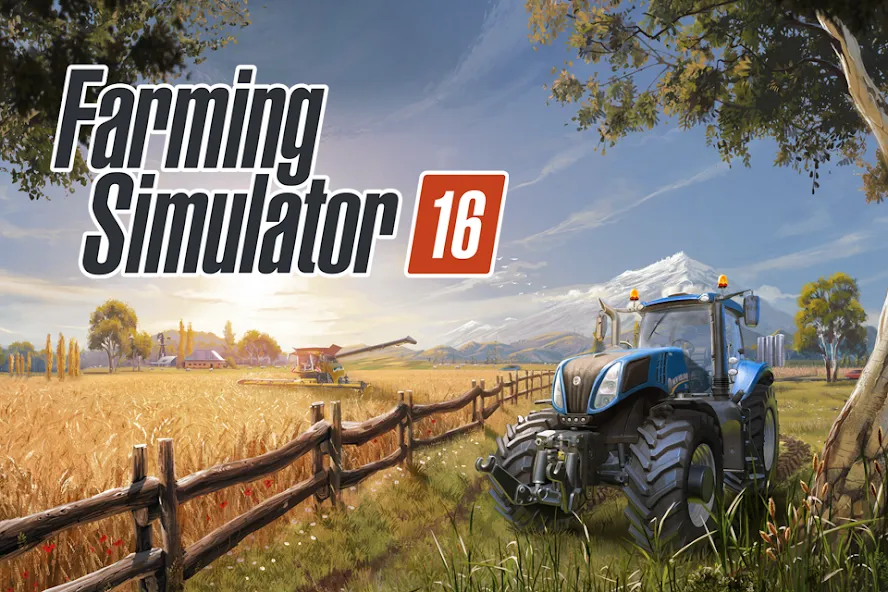 Farming Simulator 16 Mod APK Безлимитные деньги и техника — Скачать на Андроид — скриншот 1