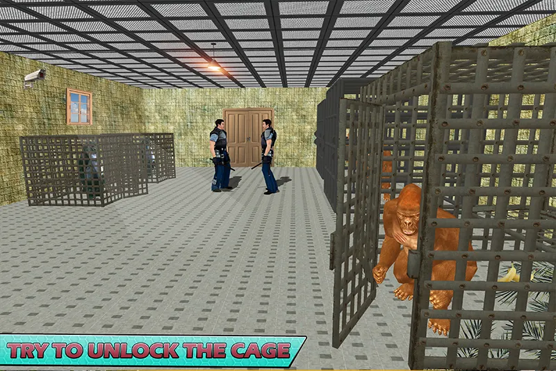 Gorilla Smash City Escape Jail MOD APK на Android — Безлимитные деньги и суперсила — скриншот 4