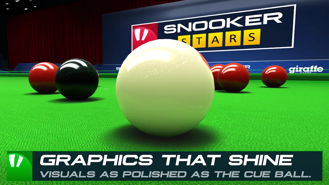 Взломанная Snooker Stars - 3D Online Spor на Андроид — Безлимитные деньги и все кии — скриншот 3 Взломанная Snooker Stars - 3D Online Spor на Андроид — Безлимитные деньги и все кии — скриншот 3