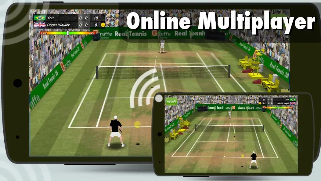Скачать Tennis Champion 3D - Online Sp на Android — Без рекламы и много монет — скриншот 2 Скачать Tennis Champion 3D - Online Sp на Android — Без рекламы и много монет — скриншот 2