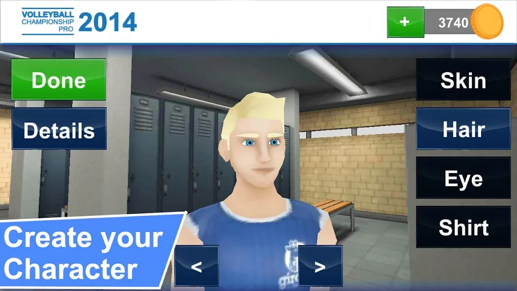 Volleyball Champions 3D - Onli на Андроид — Безлимитные монеты и энергия — скриншот 5