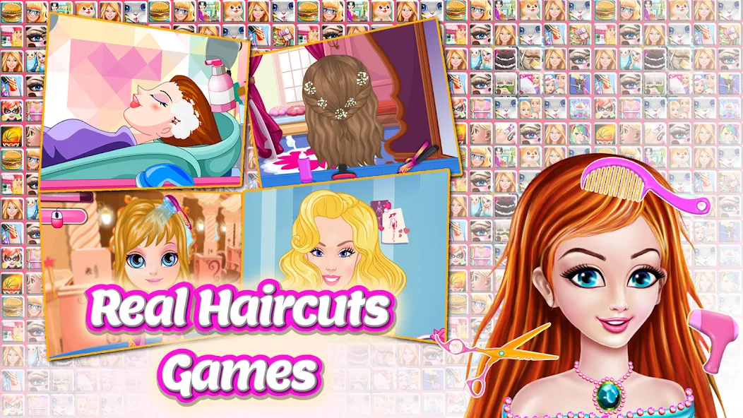 Frippa Games for Girls — Мод: Много игр и все открыто — скриншот 5 Frippa Games for Girls — Мод: Много игр и все открыто — скриншот 5