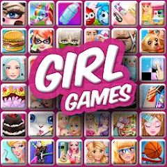 Frippa Games for Girls — Мод: Много игр и все открыто