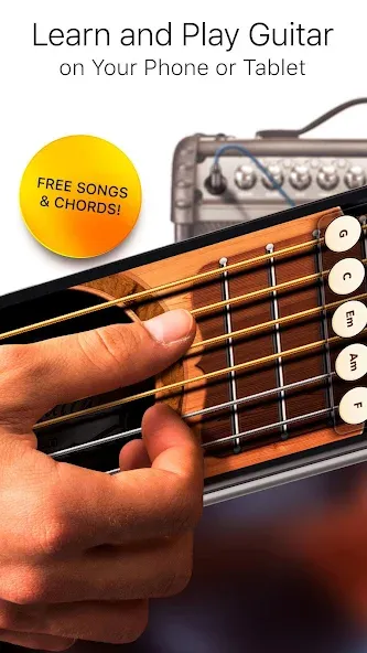 Взлом Real Guitar - Music Band Game — Безлимитные деньги и все песни открыты — скриншот 1 Взлом Real Guitar - Music Band Game — Безлимитные деньги и все песни открыты — скриншот 1