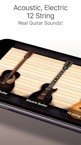 Взлом Real Guitar - Music Band Game — Безлимитные деньги и все песни открыты — скриншот 4 Взлом Real Guitar - Music Band Game — Безлимитные деньги и все песни открыты — скриншот 4