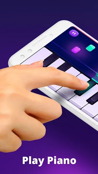 Piano - Play & Learn Music MOD APK — Все ноты и уроки открыты — скриншот 1