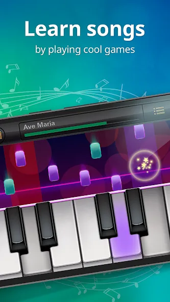 Piano - Music Keyboard & Tiles на Андроид — Безлимитные ноты и открыты все песни — скриншот 3