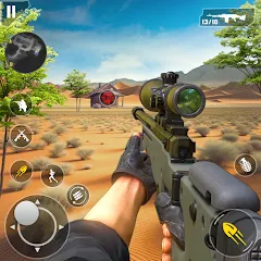 Скачать Fps Shooting Gun War: Gun Game с модом — Безлимитные патроны и оружие