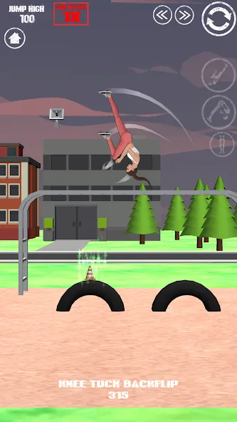 SWAGFLIP - Parkour Origins на Андроид — Мод Безлимитные деньги и все уровни — скриншот 1