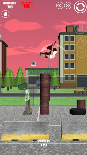 SWAGFLIP - Parkour Origins на Андроид — Мод Безлимитные деньги и все уровни — скриншот 4