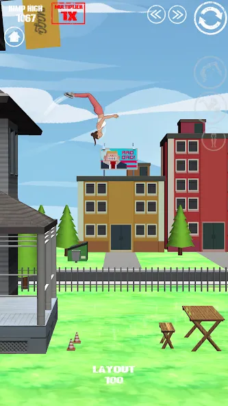 SWAGFLIP - Parkour Origins на Андроид — Мод Безлимитные деньги и все уровни — скриншот 5