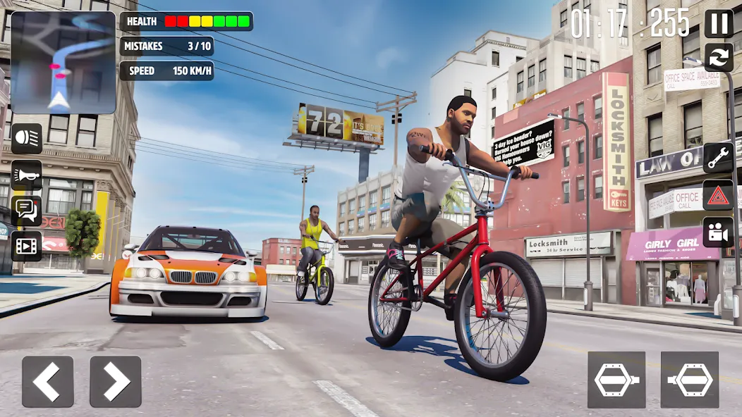 Скачать Cycle Stunt Games: Cycle Game — Безлимитные деньги и все трюки — скриншот 1