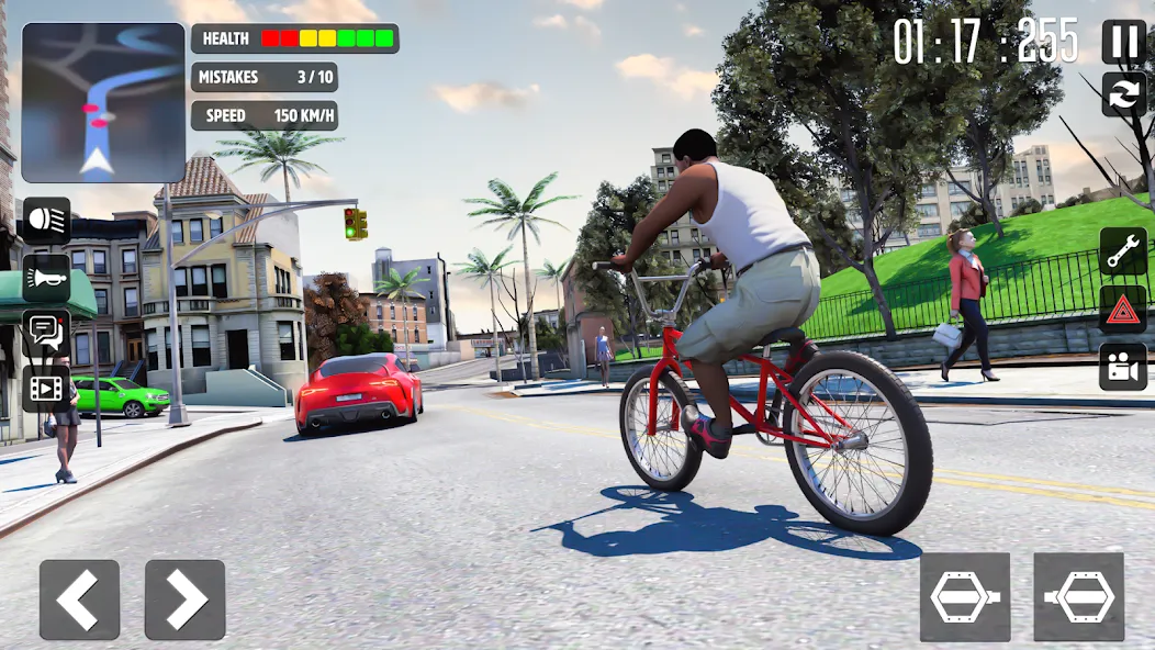 Скачать Cycle Stunt Games: Cycle Game — Безлимитные деньги и все трюки — скриншот 2