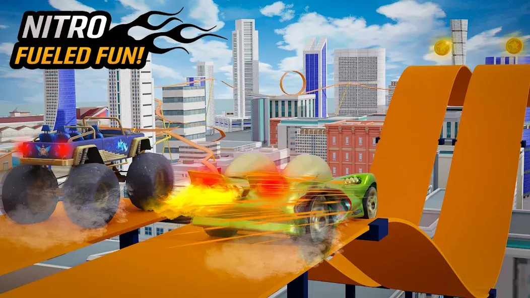 Скачать Nano Monster Truck Jam Game на телефон — Безлимитные деньги и топливо — скриншот 4
