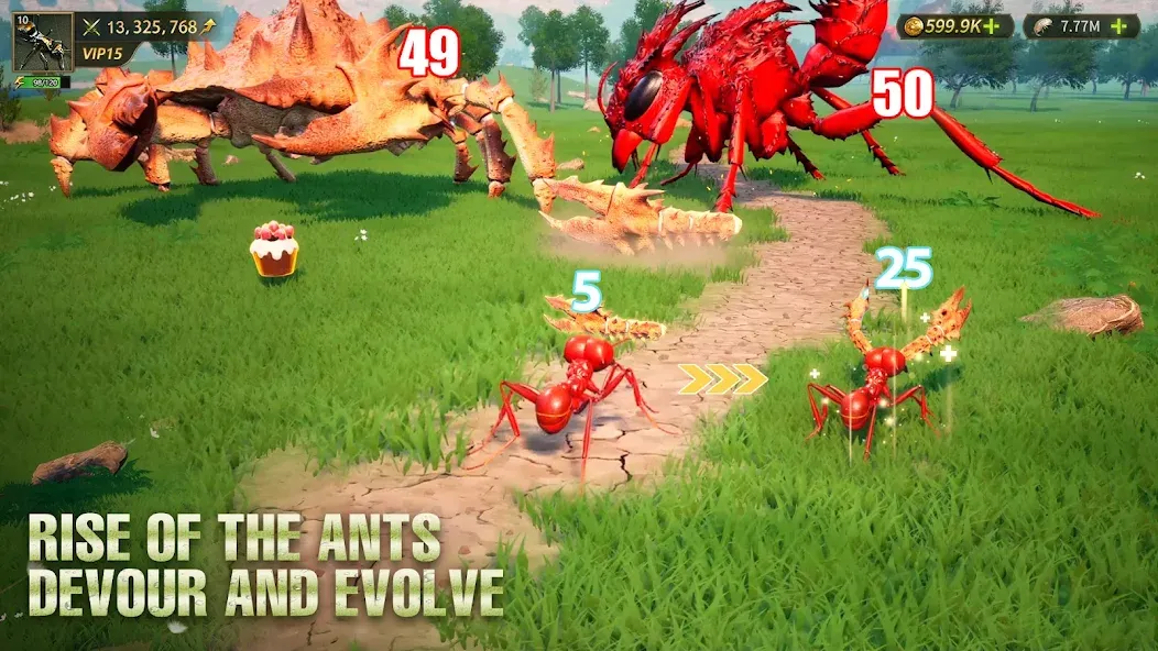 Взломанная Ant Legion: For The Swarm на Андроид — Безлимитные ресурсы и ускоренное развитие — скриншот 2 Взломанная Ant Legion: For The Swarm на Андроид — Безлимитные ресурсы и ускоренное развитие — скриншот 2