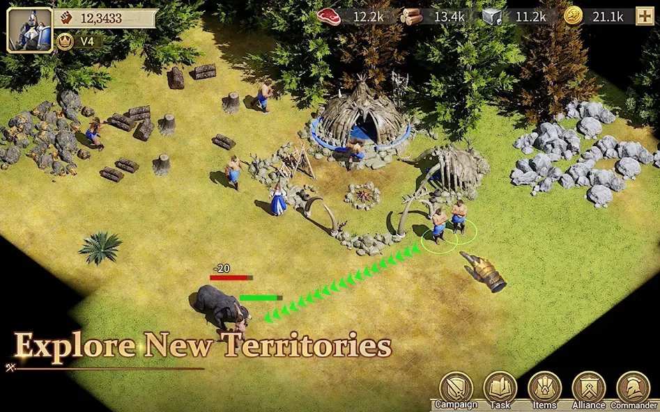 Взломанная Game of Empires:Warring Realms на Андроид — Безлимитные ресурсы и ускоренное строительство — скриншот 2