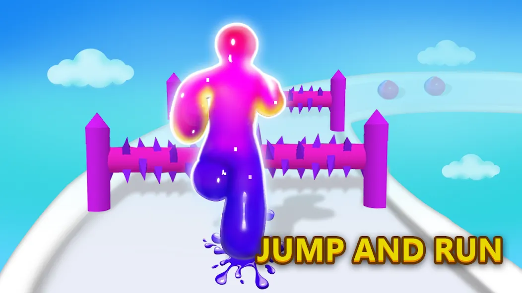 Blob Dash - Endless Runner MOD APK — Безлимитные деньги и усиленные способности — скриншот 5 Blob Dash - Endless Runner MOD APK — Безлимитные деньги и усиленные способности — скриншот 5