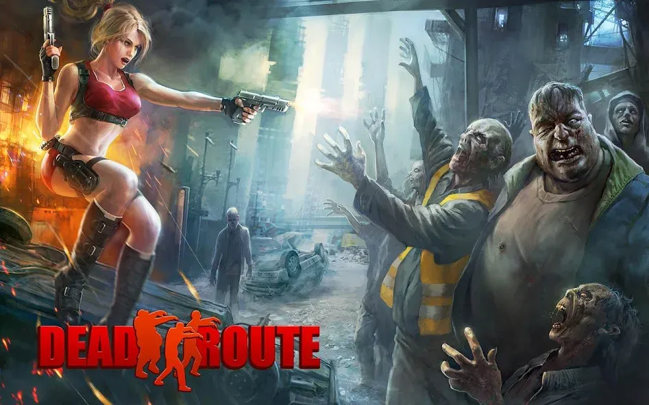 Dead Route: Zombie Apocalypse — Безлимитные деньги и патроны — скриншот 1