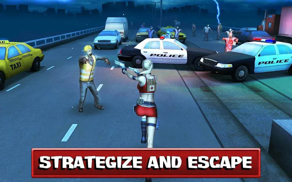 Dead Route: Zombie Apocalypse — Безлимитные деньги и патроны — скриншот 3