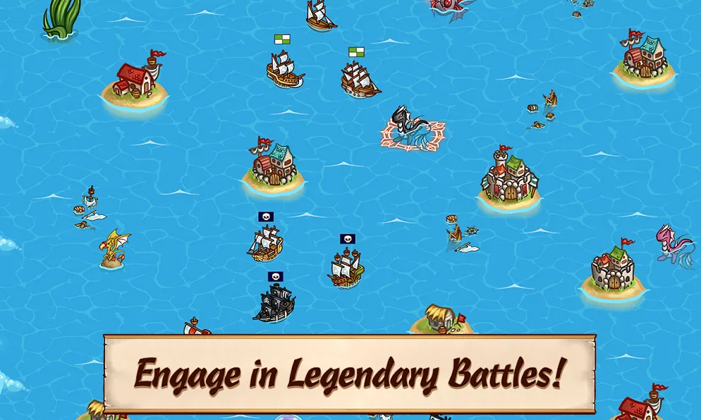 Pirates of Everseas — Безлимитные ресурсы и быстрый прогресс — скриншот 3