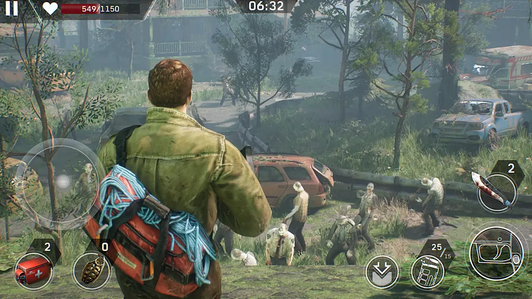 Скачать Left to Survive: Zombie Games с модом — Безлимитные ресурсы и оружие — скриншот 1