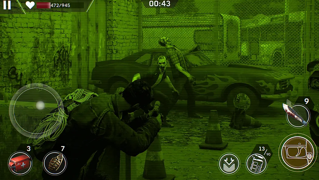 Скачать Left to Survive: Zombie Games с модом — Безлимитные ресурсы и оружие — скриншот 4