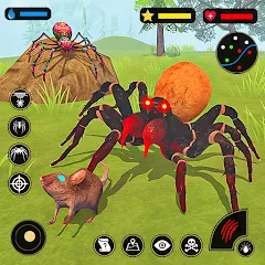 Скачать взлом Spider Simulator - Creepy Tad на Андроид — Безлимитная паутина и открыты все уровни