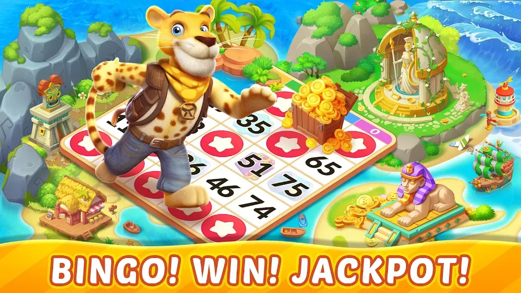 Скачать взломанную Bingo Aloha-Bingo tour at home — Безлимитные монеты и бонусы — скриншот 1