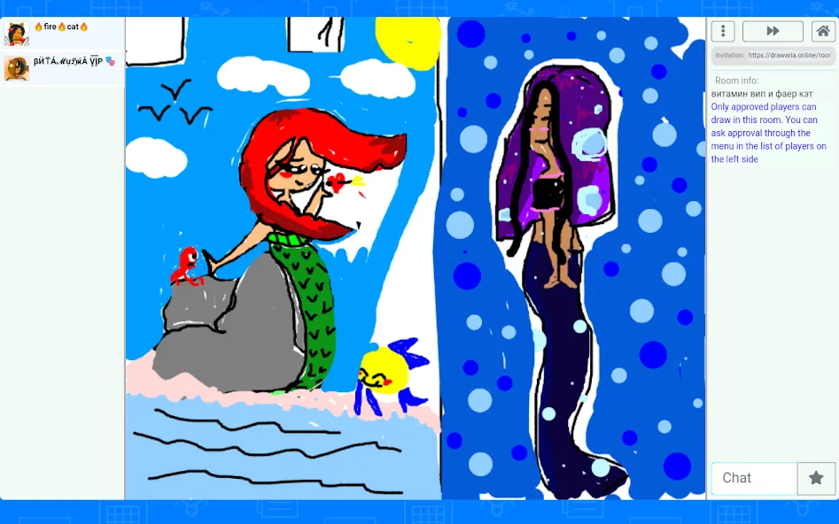Взлом Drawaria.Online - Pictionary / — Рисование без ограничений и рекламы — скриншот 3 Взлом Drawaria.Online - Pictionary / — Рисование без ограничений и рекламы — скриншот 3