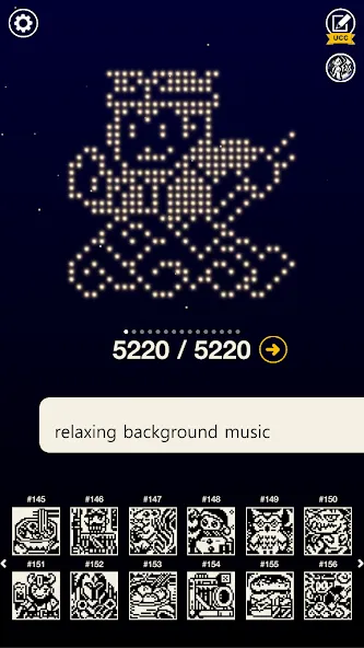 Nonogram galaxy MOD APK на Android — Открыты все уровни и подсказки — скриншот 5