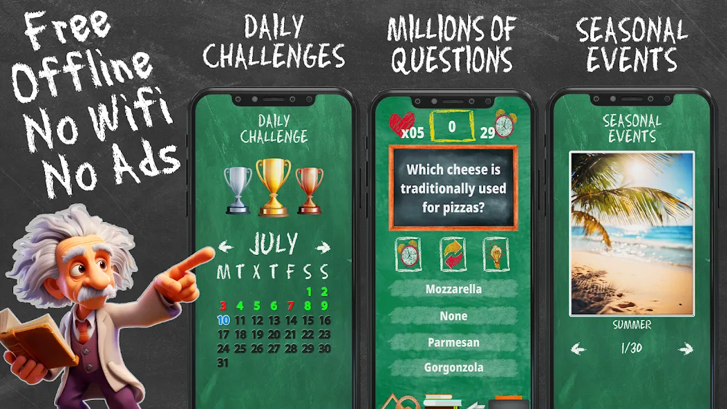 Скачать Quiz Games Offline Games на Андроид — Без рекламы и все викторины открыты — скриншот 2