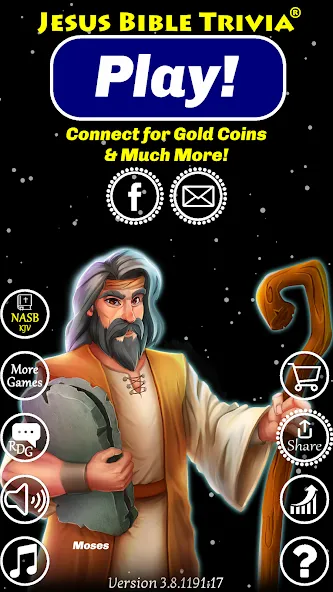 Скачать Jesus Bible Trivia Games Quiz на телефон — Открыты все библейские викторины — скриншот 1
